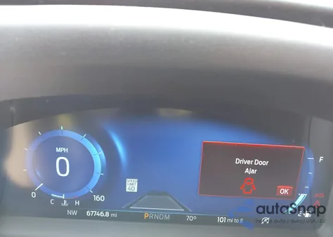 2020 Ford Explorer Platinum z USA, uszkodzony, nr VIN 1FM5K8HC8LGA07086